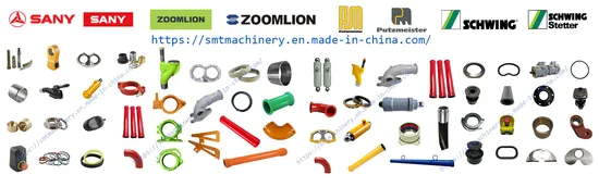 Concrete Pump Mf Zx Pipe Tubes for Zoomlion Sany Putzmeister Cifa Schwing Concrete Pump Spare Parts Concrete Machinery Concrete Pump Parts 