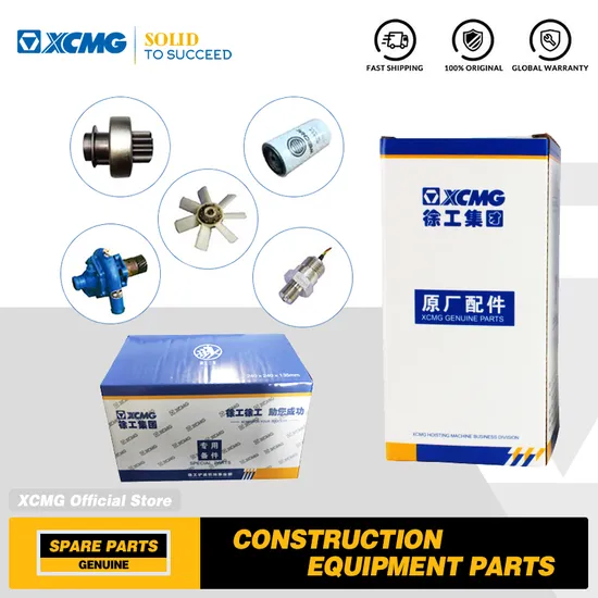 XCMG Official Construction Machinery Genuine Mobile Truck Crane/ Excavator/ Loader/ Road Roller/ Motor Grader Spare Parts Price for Sale 